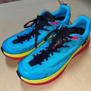 Hoka One One Men Tecton X Size 10 Shoes - Excellent Condition